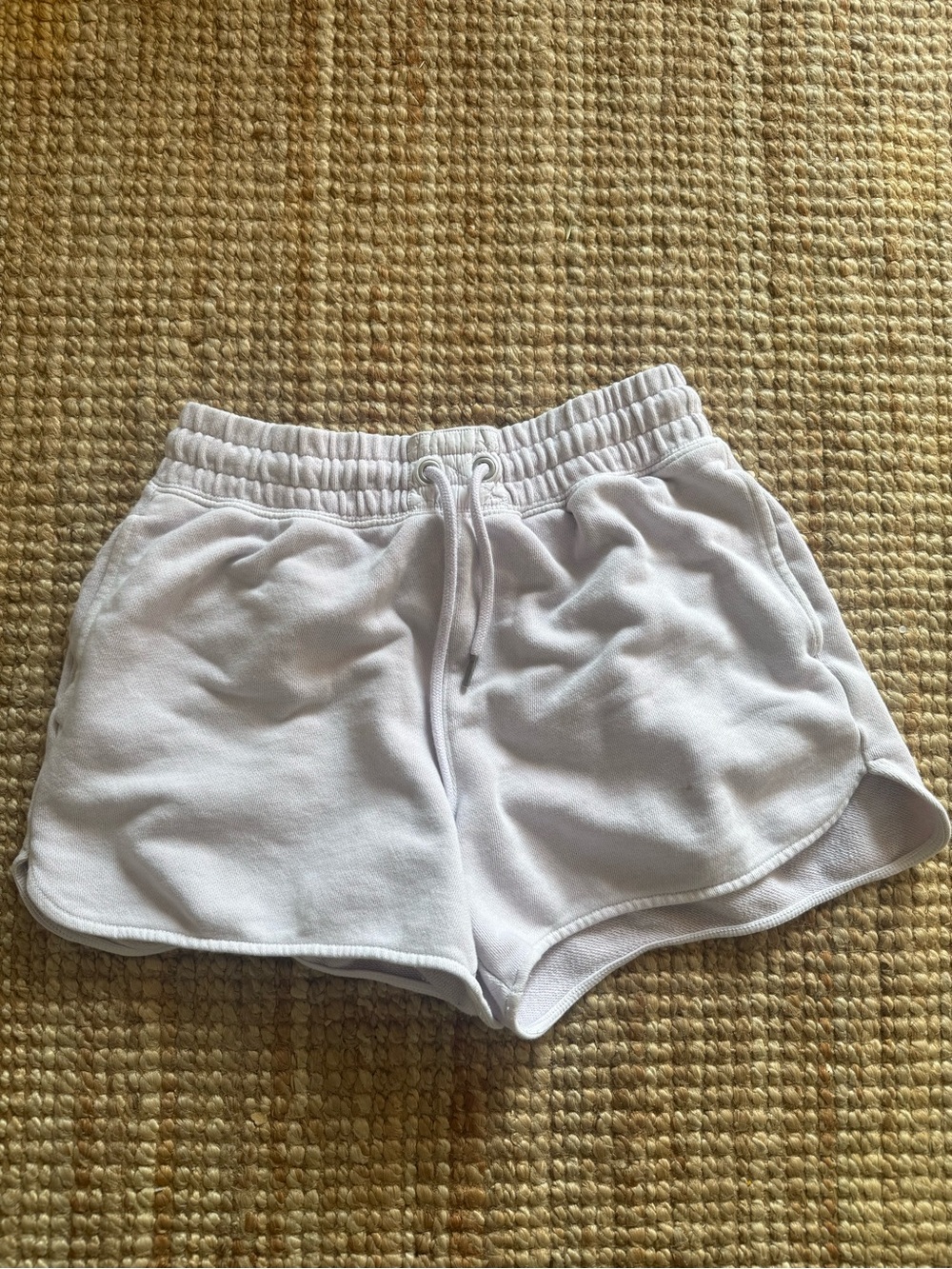 Aerie OFFLINE Light Lavender Fleece Lounge Shorts Size Small
